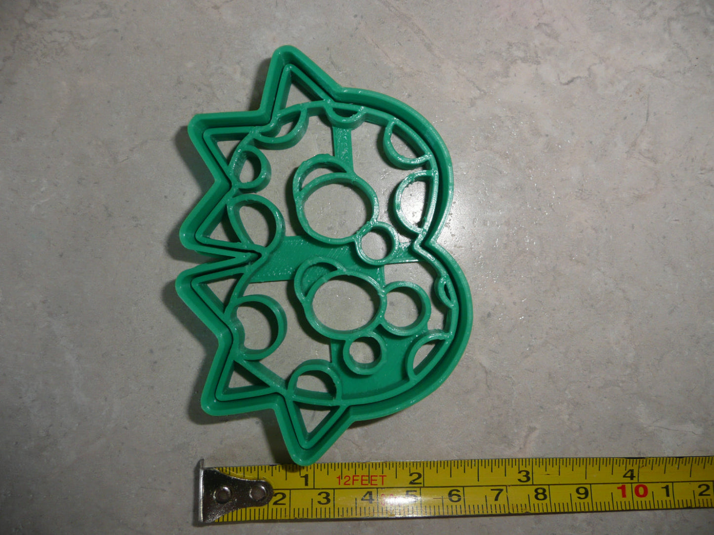 Number 8 Eight Dinosaur Themed Cookie Cutter Made In USA PR4838