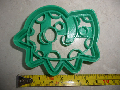 Number 9 Nine Dinosaur Themed Cookie Cutter Made In USA PR4839