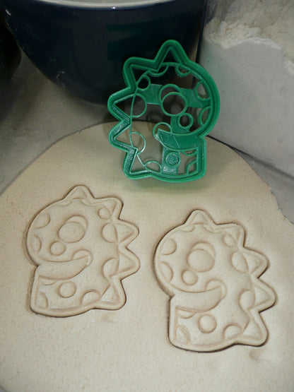 Number 9 Nine Dinosaur Themed Cookie Cutter Made In USA PR4839