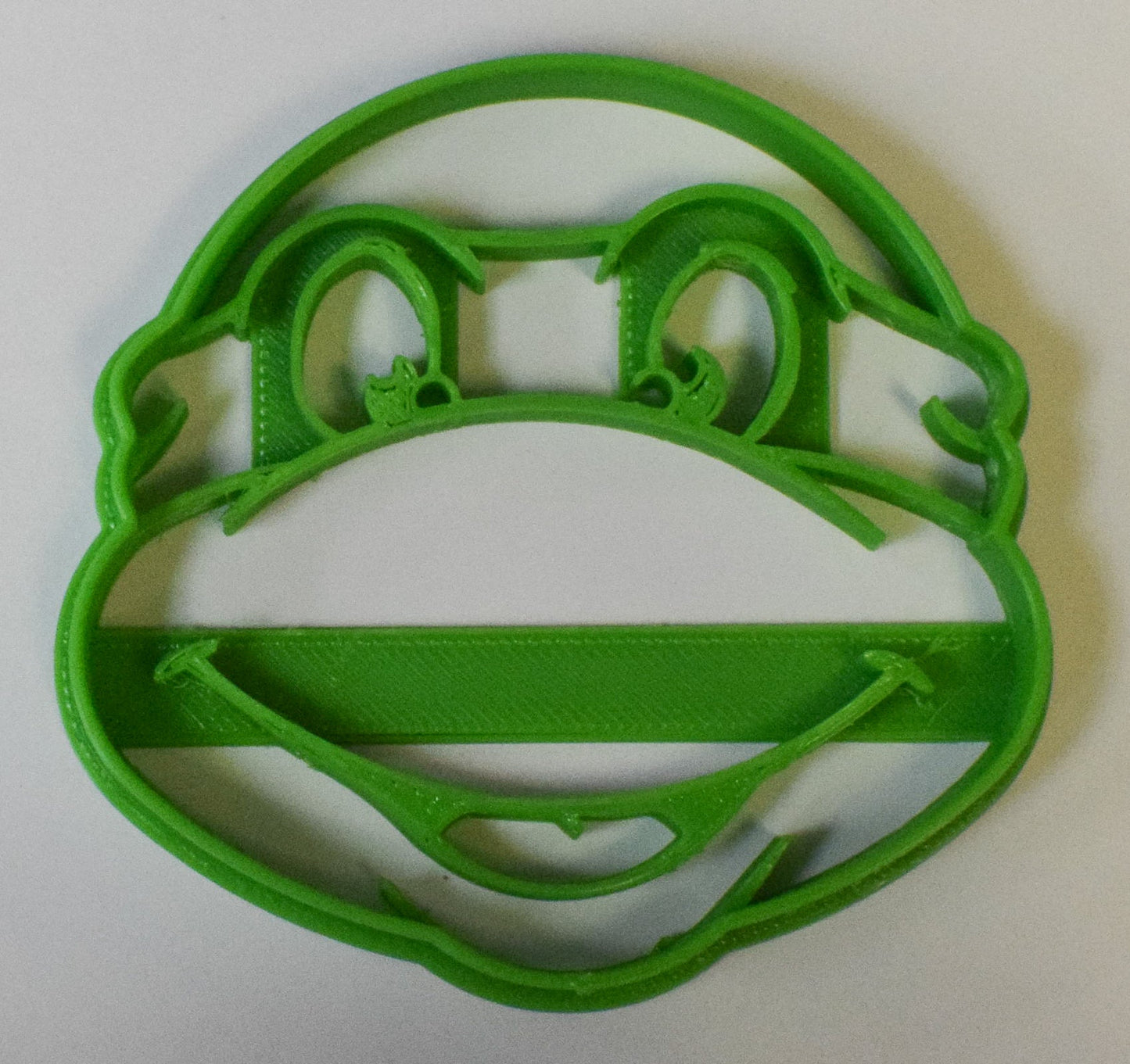 6x TMNT Turtle Fondant Cutter Cupcake Topper Size 1.75" USA FD484