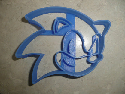 Sonic The Hedgehog Face Cartoon Cookie Cutter Made In USA PR4852