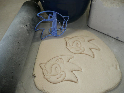 Sonic The Hedgehog Face Cartoon Cookie Cutter Made In USA PR4852