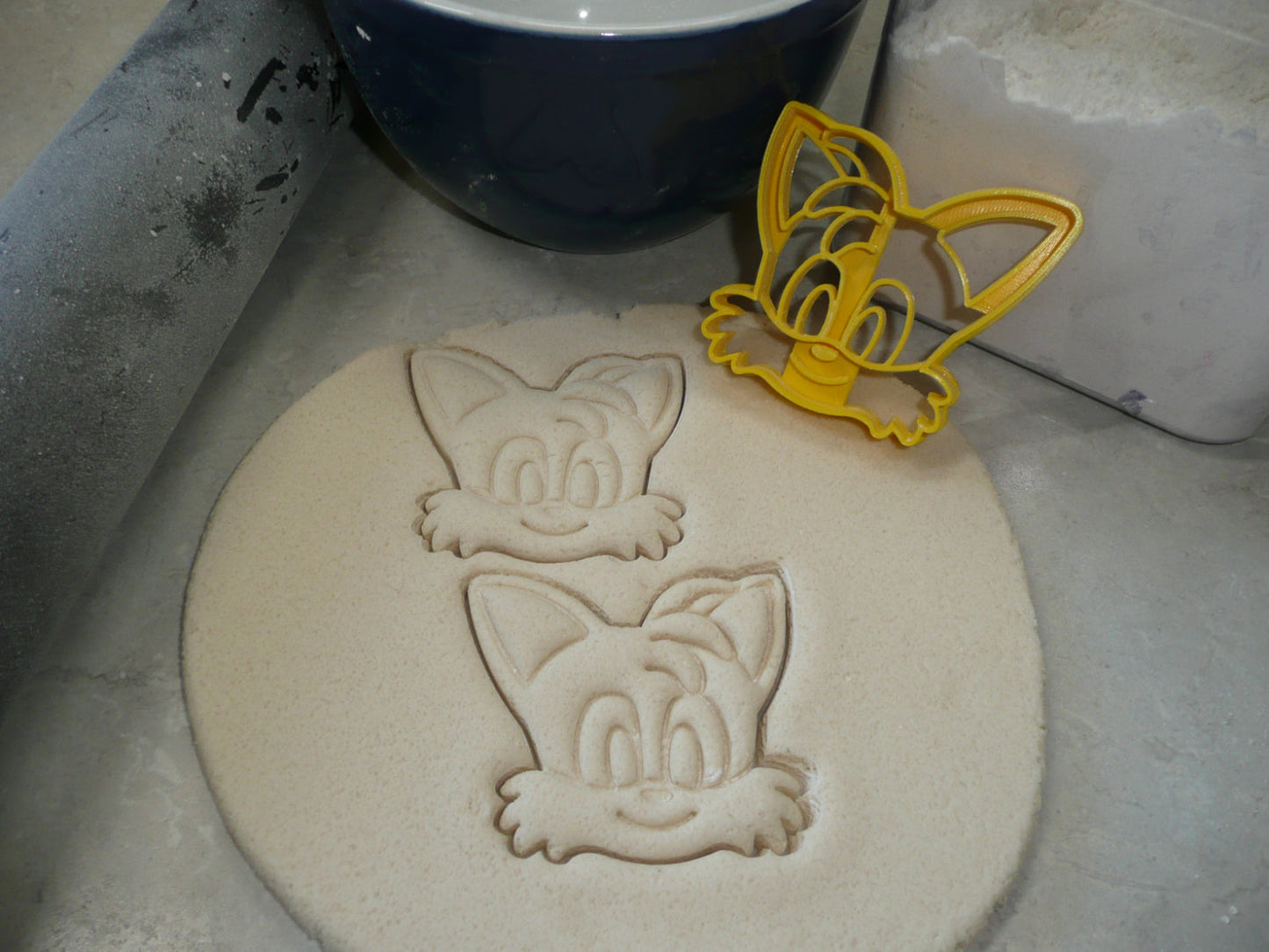 Tails Face Sonic The Hedgehog Cartoon Cookie Cutter Made In USA PR4853