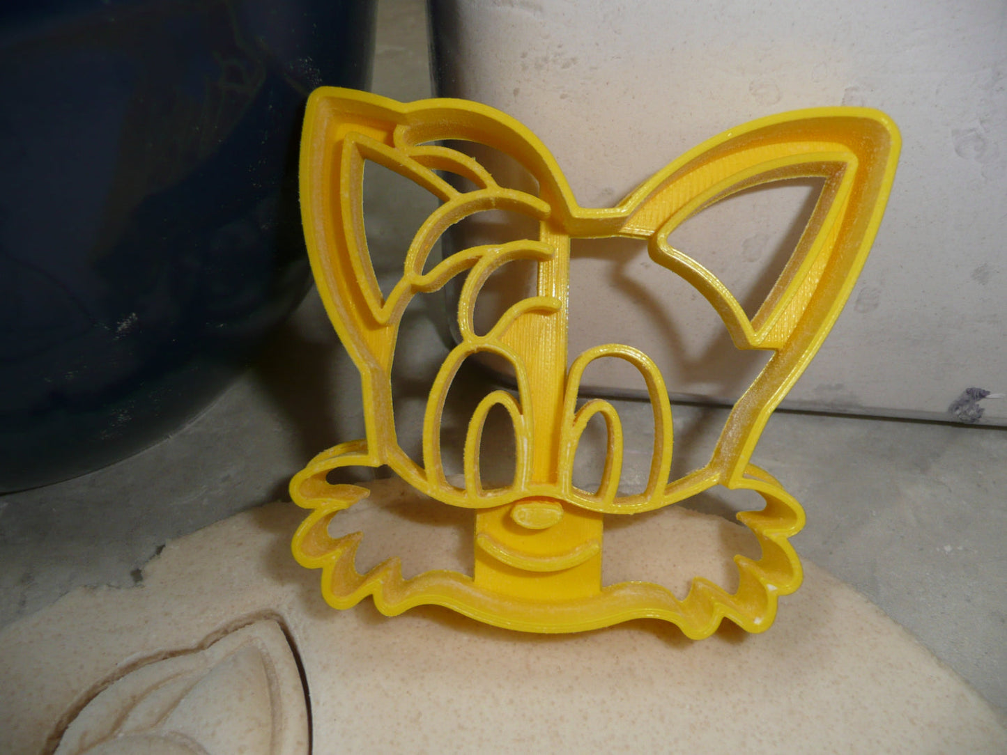 Tails Face Sonic The Hedgehog Cartoon Cookie Cutter Made In USA PR4853