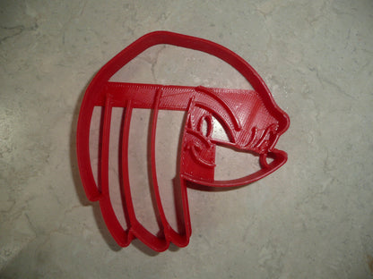 Knuckles Face Sonic The Hedgehog Cartoon Cookie Cutter USA Made PR4854