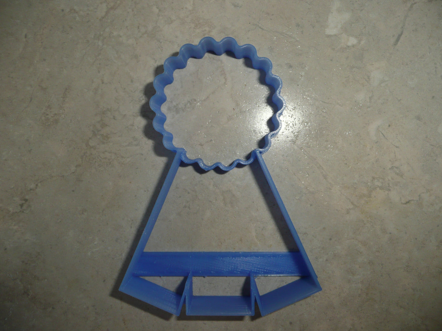 Rosette Award Ribbon Champion Winner Prize Cookie Cutter Made In USA PR4858