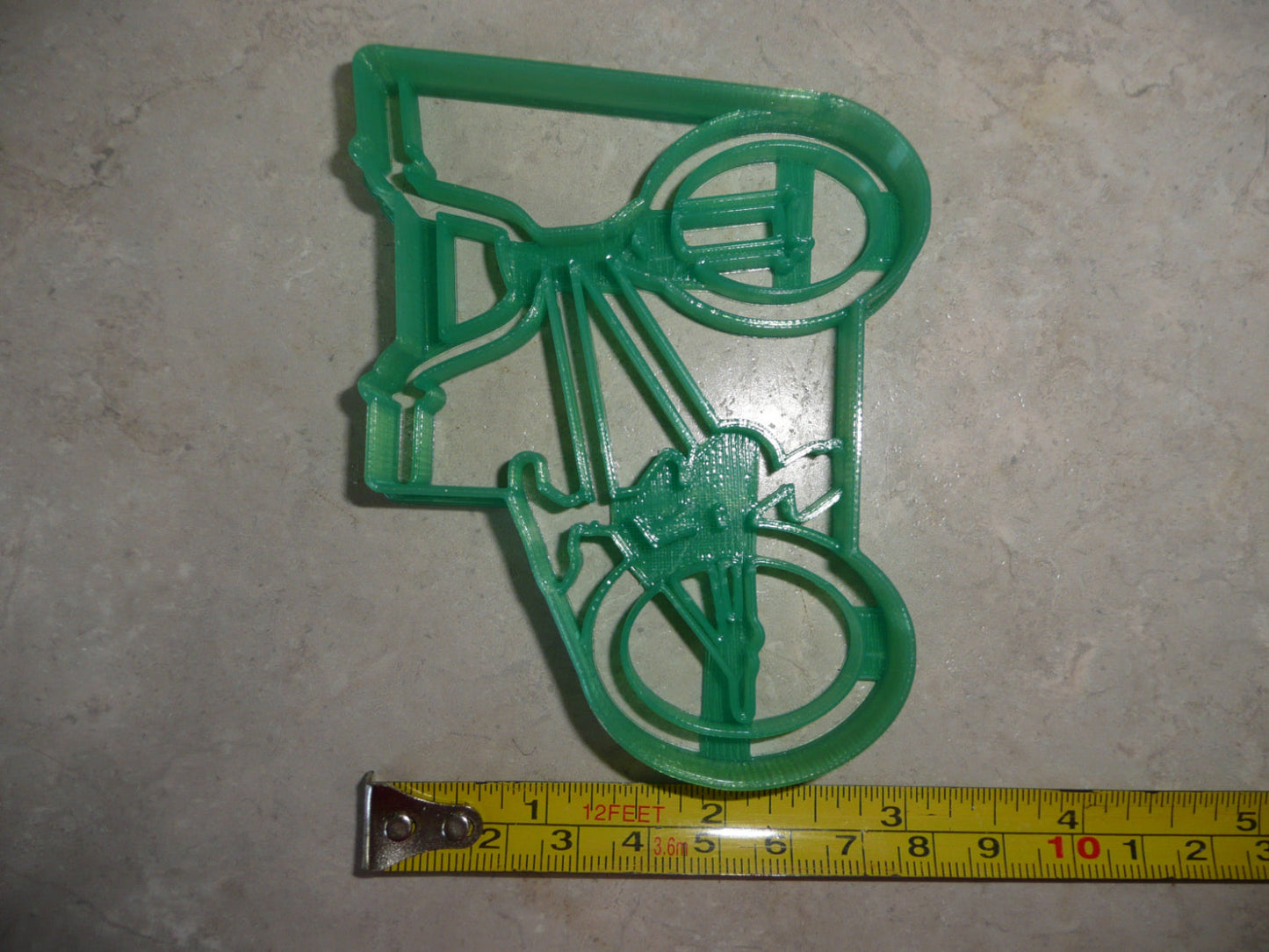 BMX Style Motocross Sport Bike Bicycle Cookie Cutter Made In USA PR4915