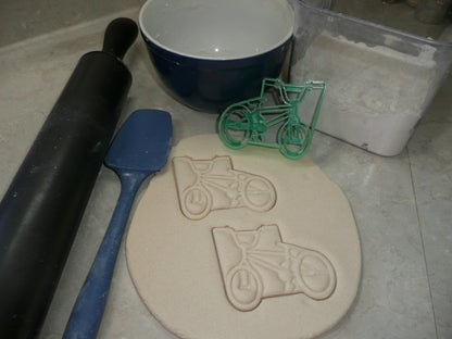 BMX Style Motocross Sport Bike Bicycle Cookie Cutter Made In USA PR4915