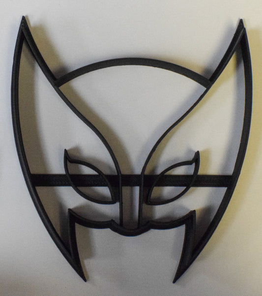 6x Wolverine Fondant Cutter Cupcake Topper Size 1.75" USA FD492