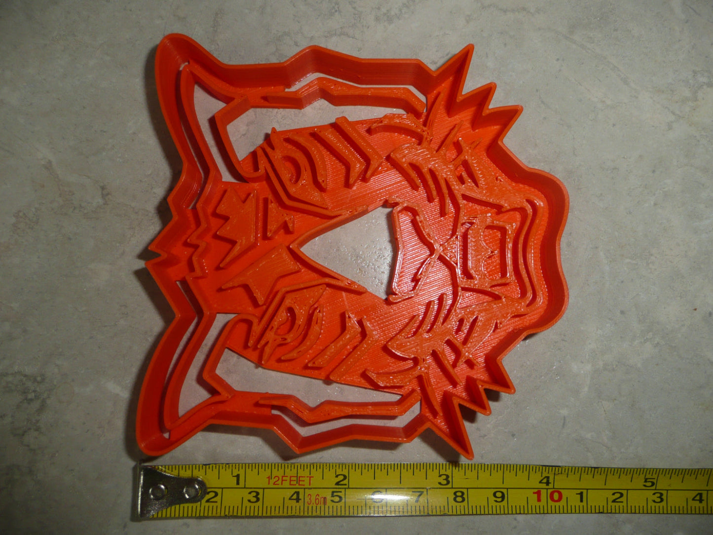 Amherst Central High School NY Tiger Mascot Cookie Cutter Made In USA PR4930