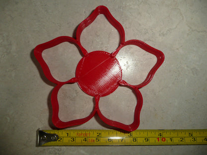 Demogorgon Head or Pointed Petal Flower Cookie Cutter Made In USA PR4934