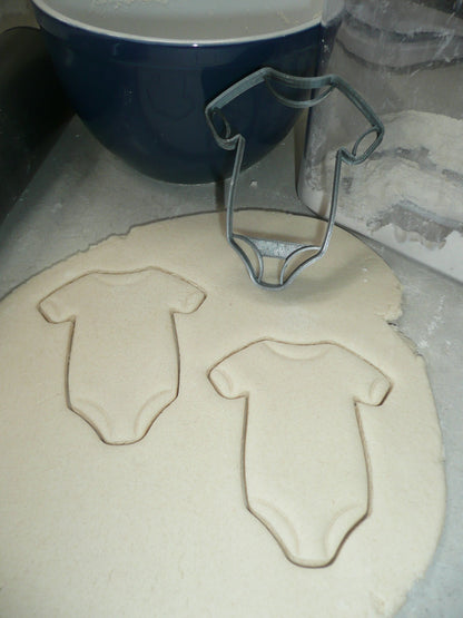 Baby Shower Themed Onesie Detailed Bodysuit Cookie Cutter Made in USA PR4940