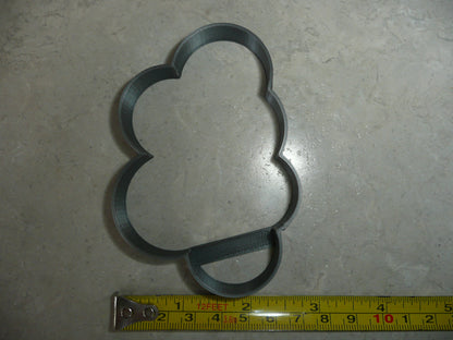 Cloud Shape Outline Cookie Cutter Made in USA PR4943