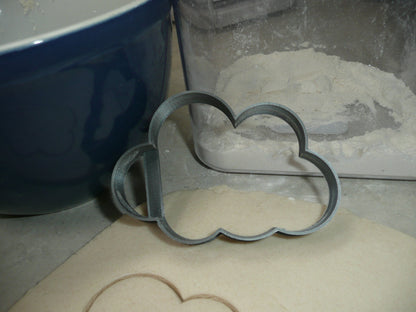 Cloud Shape Outline Cookie Cutter Made in USA PR4943