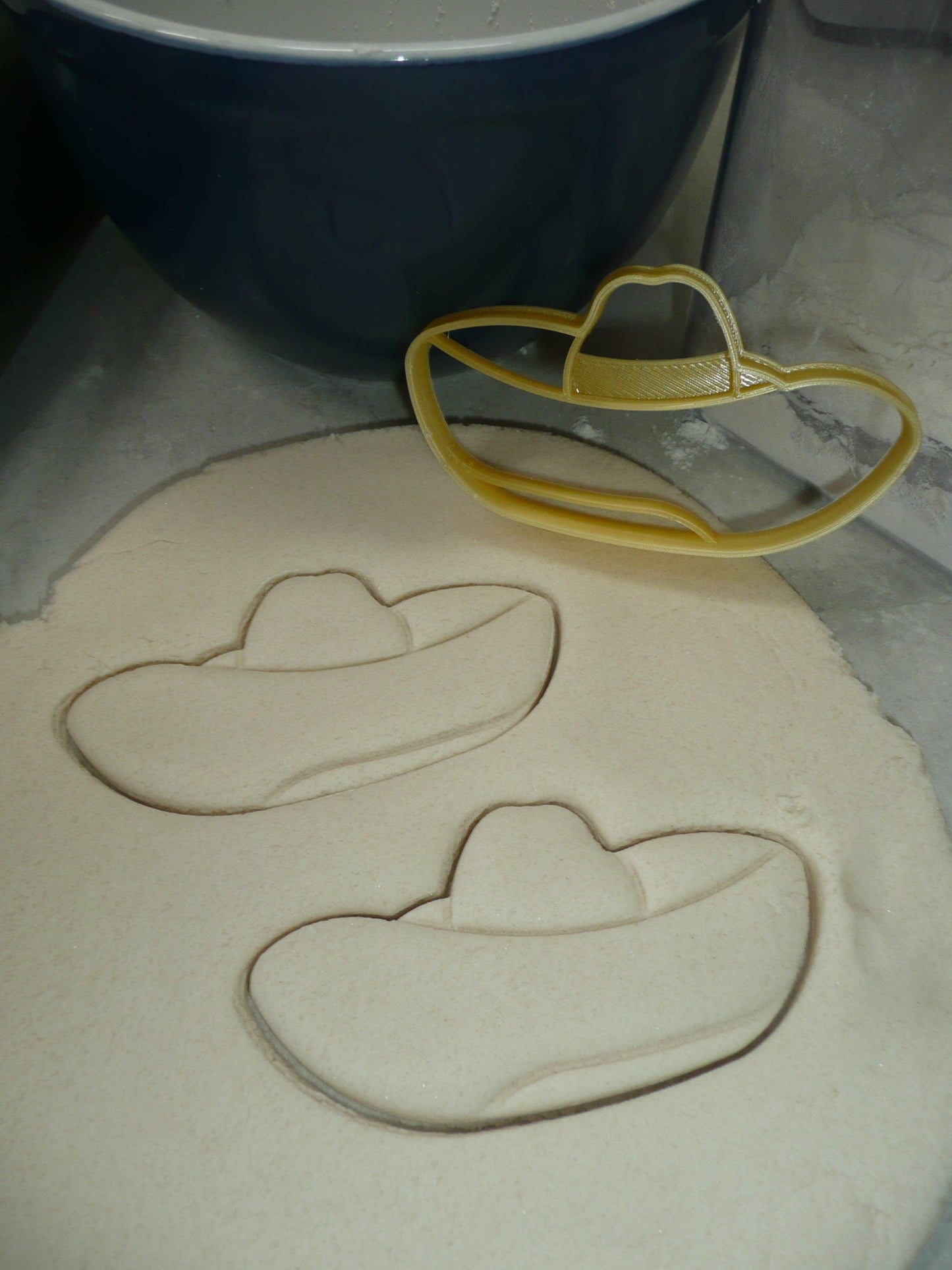 Sombrero Wide Brimmed Hat Detailed Cookie Cutter Made in USA PR4945