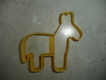 Pinata Outline Traditional Donkey Shape Party Cookie Cutter Made in USA PR4946