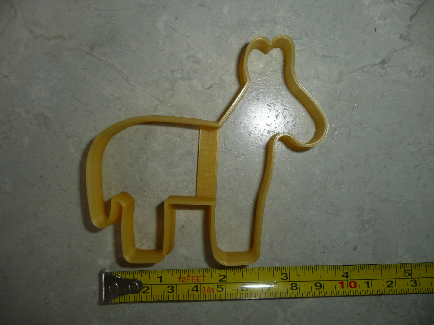 Pinata Outline Traditional Donkey Shape Party Cookie Cutter Made in USA PR4946