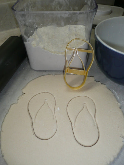 Flipflop Flip Flop Sandal Shoe Left Foot Cookie Cutter Made In USA PR4964