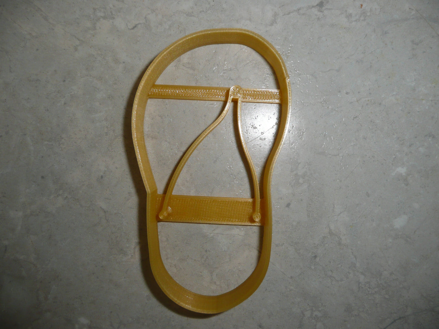 Flipflop Flip Flop Sandal Shoe Right Foot Cookie Cutter Made In USA PR4965