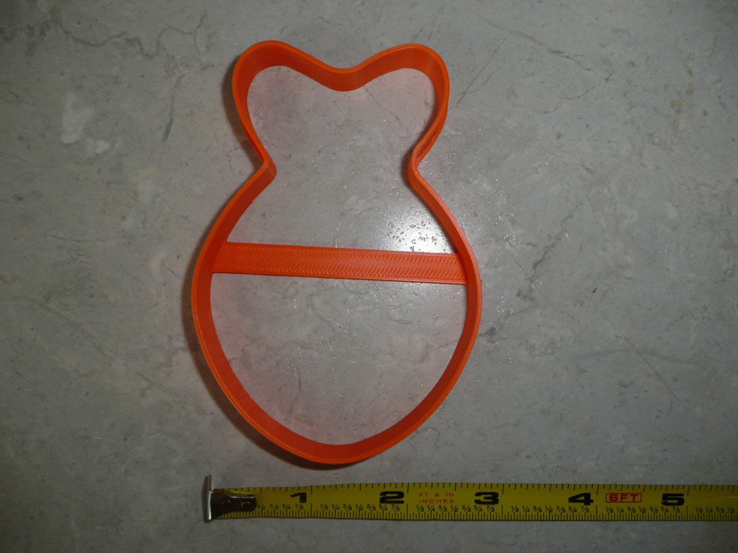 Orange Goldfish Cracker 4 Inch Outline Cookie Cutter Made In USA PR4968