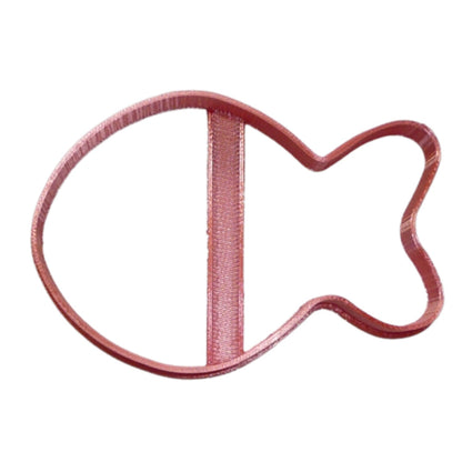 Red Goldfish Cracker 3.5 Inch Outline Cookie Cutter Made In USA PR4969