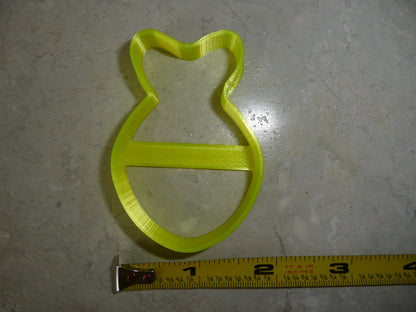 Yellow Goldfish Cracker 2.5 Inch Outline Cookie Cutter Made In USA PR4971