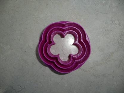 Flower Floral Design Concha Cutter Mexican Sweet Bread Stamp Made In USA PR4977