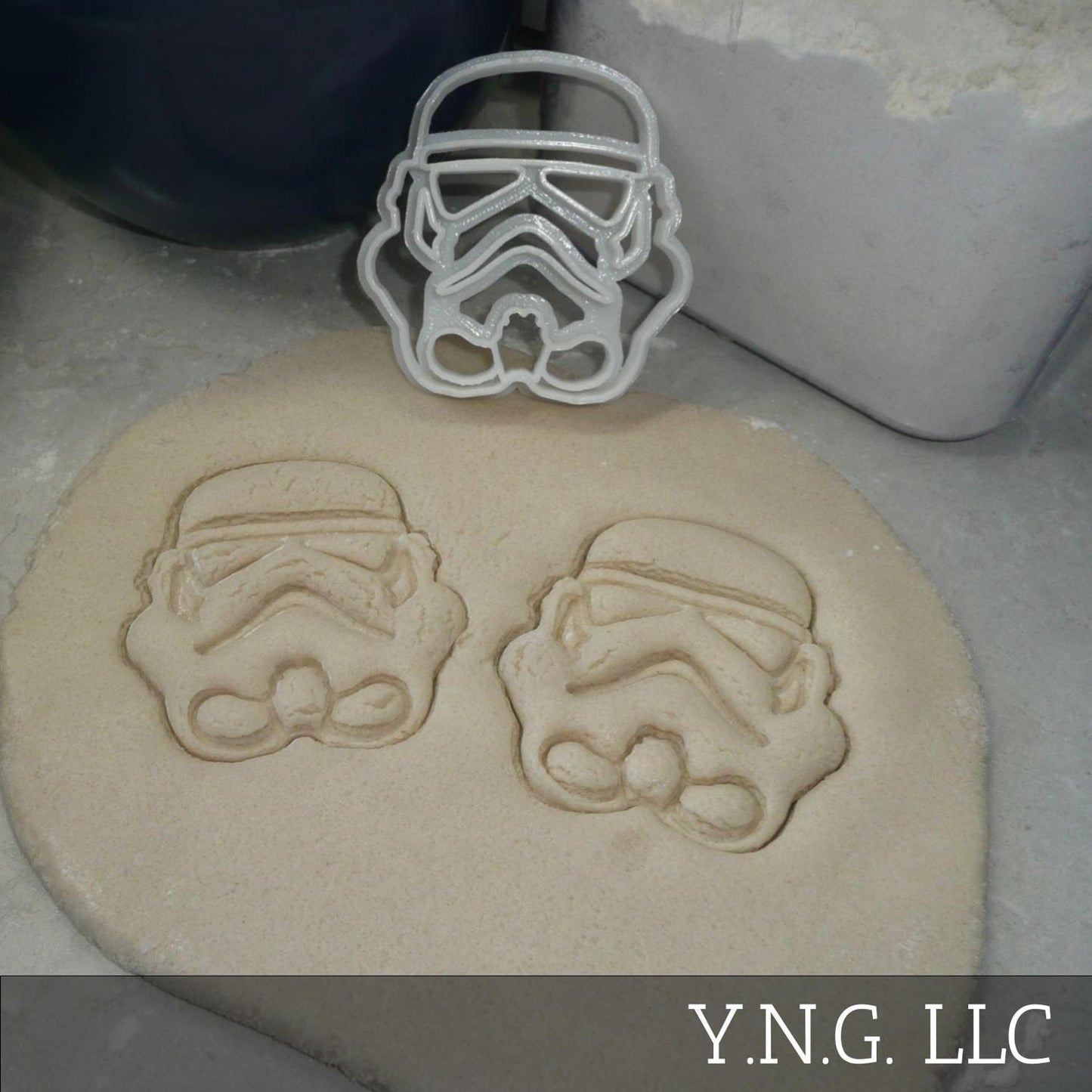 Storm Trooper Helmet Star Wars Themed Cookie Cutter Made In USA PR545