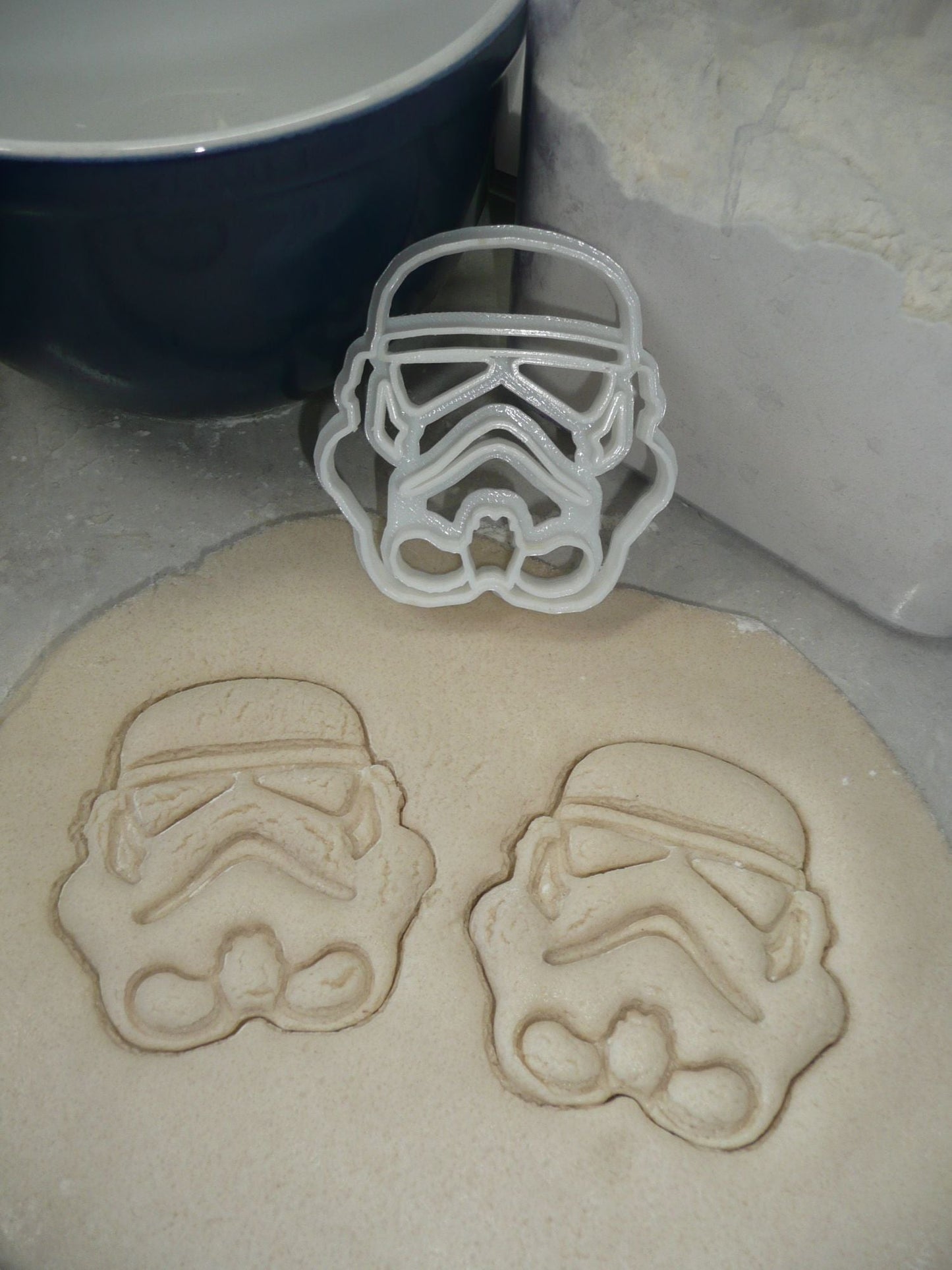 Storm Trooper Helmet Star Wars Themed Cookie Cutter Made In USA PR545