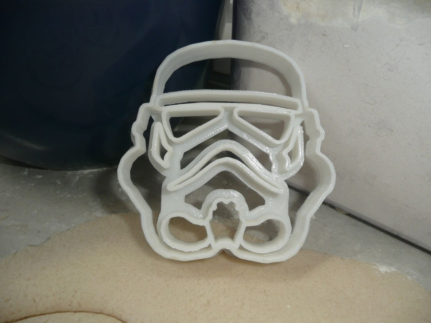 Storm Trooper Helmet Star Wars Themed Cookie Cutter Made In USA PR545