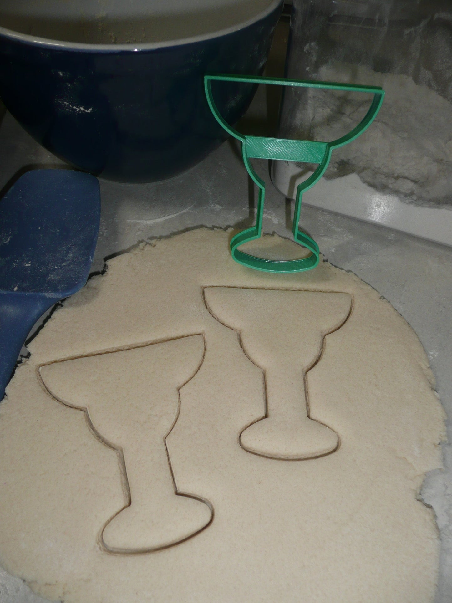 Margarita Cocktail Drink Glass Special Occasion Cookie Cutter Made in USA PR553