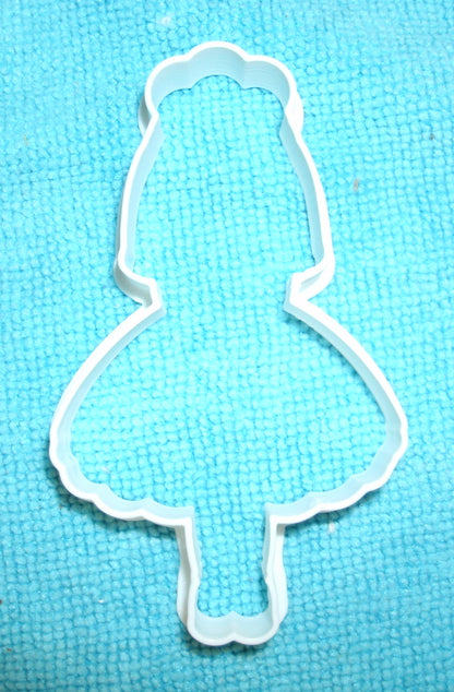 6x First Communion Girl Fondant Cutter Cupcake Topper 1.75" USA FD675