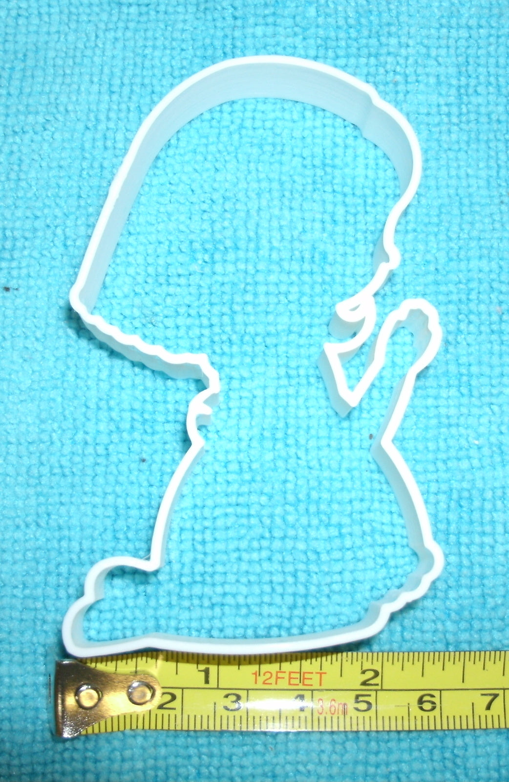 First Communion Girl Holy Eucharist Kneeling Praying Cookie Cutter USA PR677