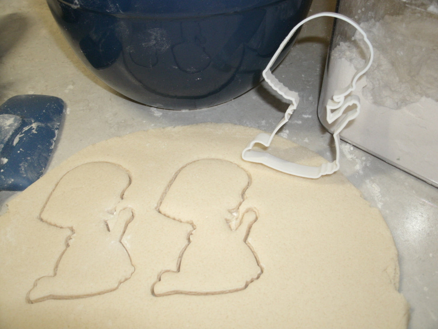 First Communion Girl Holy Eucharist Kneeling Praying Cookie Cutter USA PR677