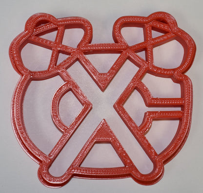 6x Blackhawks Tomahawk Fondant Cutter Cupcake Topper 1.75 IN USA FD736