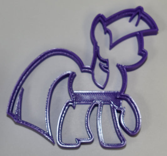 6x Twilight Sparkle Fondant Cutter Cupcake Topper Size 1.75" USA FD739