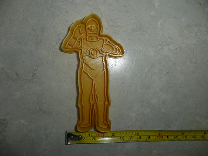 C-3PO Droid Star Wars Movie Character Cookie Cutter Made in USA PR750