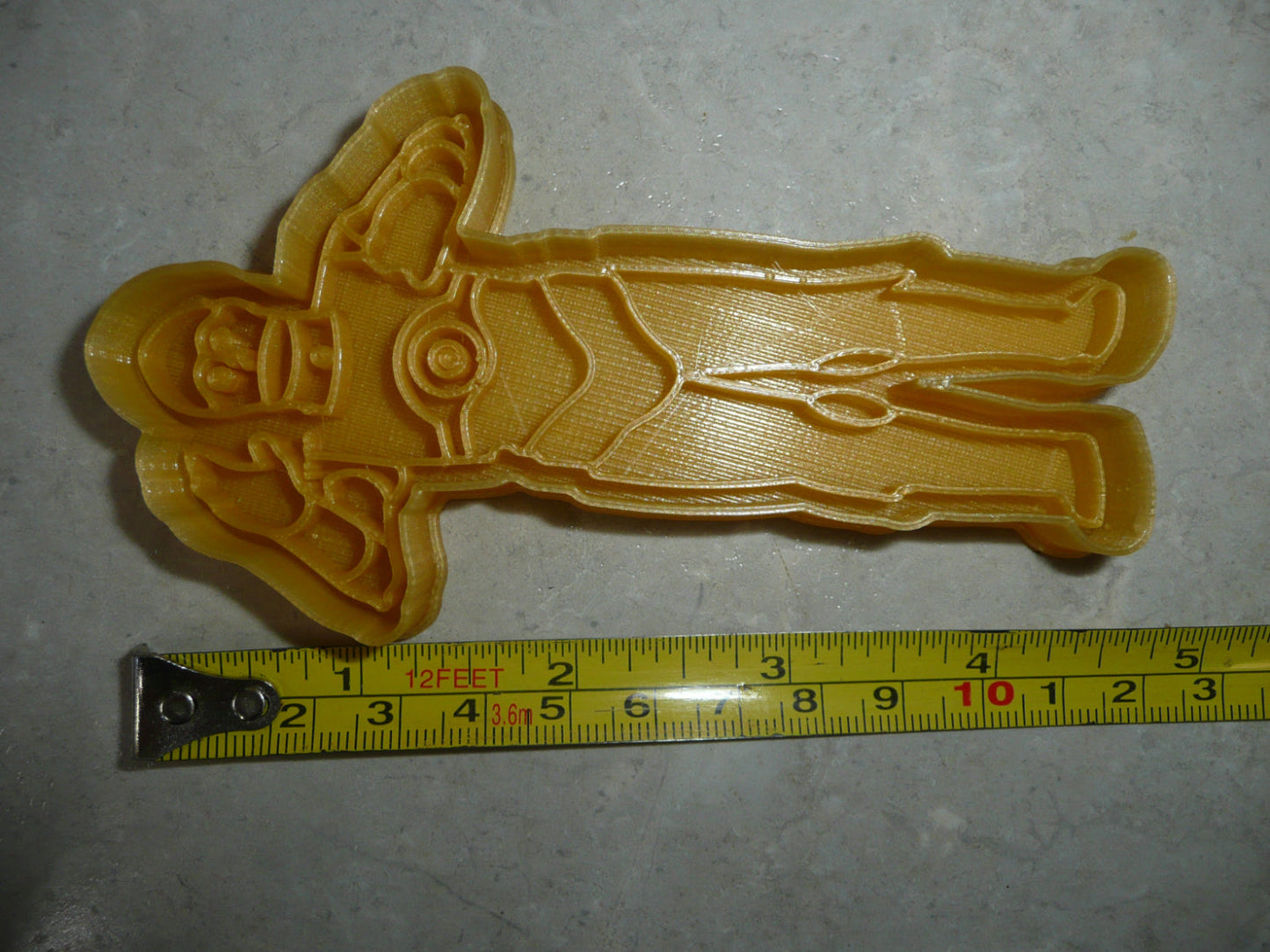 C-3PO Droid Star Wars Movie Character Cookie Cutter Made in USA PR750