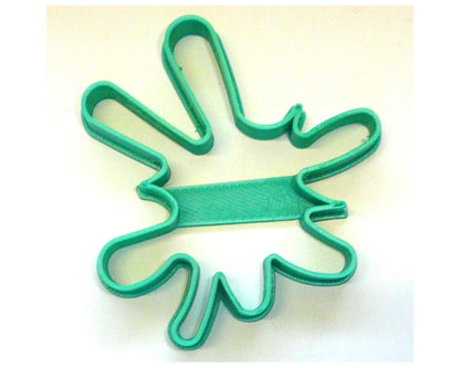 Paint Splatter Artist Painter Creative Art Splash Cookie Cutter USA PR818