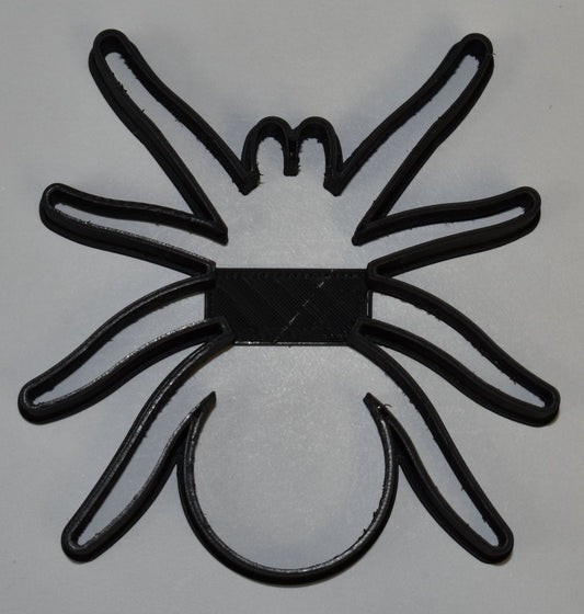 6x Spider Eight Legs Fondant Cutter Cupcake Topper 1.75" USA FD829