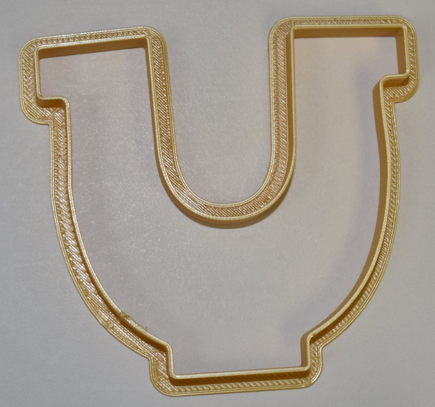 6x Horseshoe Fondant Cutter Cupcake Topper Size 1.75" USA FD832