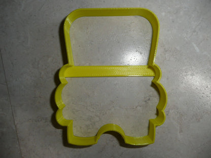 6x School Bus Fondant Cutter Cupcake Topper Size 1.75" USA FD836