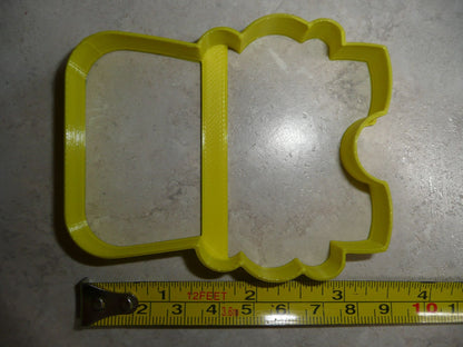 School Bus Front View Student Transportation Cookie Cutter USA PR836