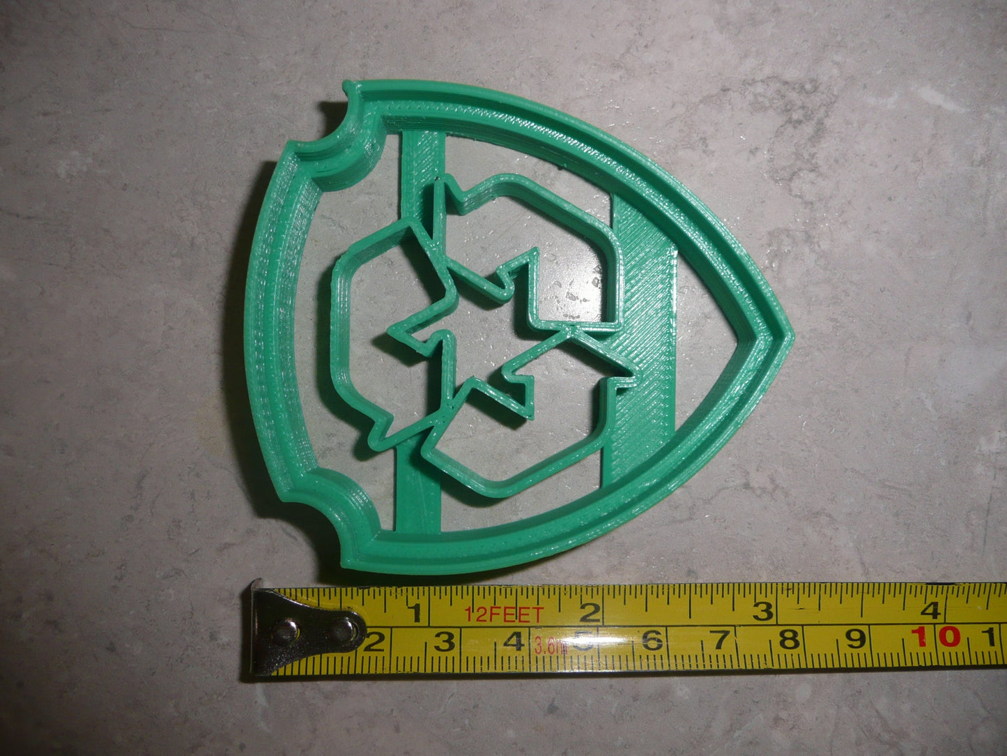 Rocky Badge Pup Tag Paw Patrol TV Show Cookie Cutter Made In USA PR850