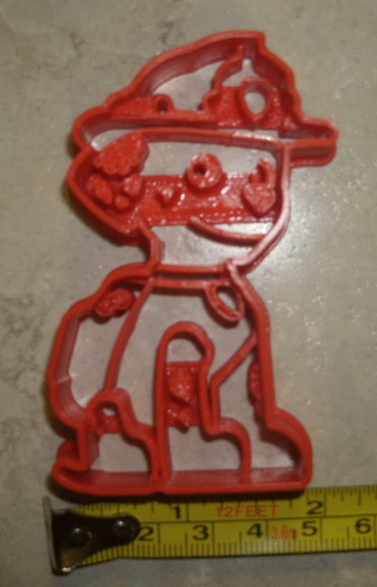 Marshall Fire Pup Paw Patrol Character Cookie Cutter Made In USA PR785