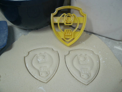 Paw Patrol Logo Badges Shields Tags Set Of 10 Cookie Cutters USA PR1048