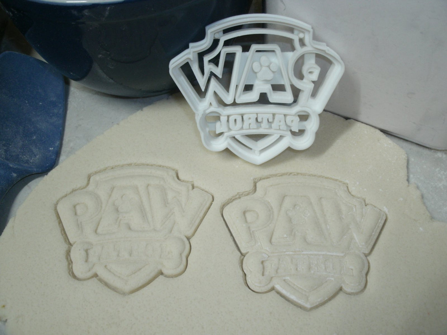 Paw Patrol Logo Badges Shields Tags Set Of 10 Cookie Cutters USA PR1048
