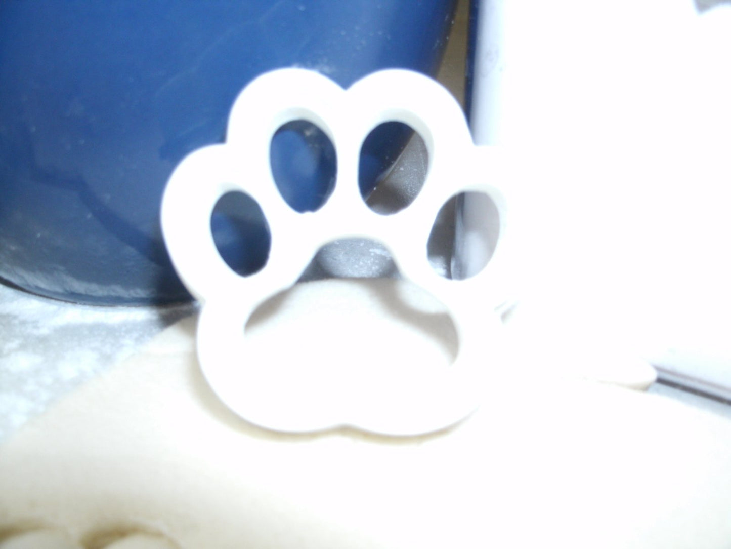 Paw Print Dog Cat Small Size Cookie Cutter Made in USA PR744