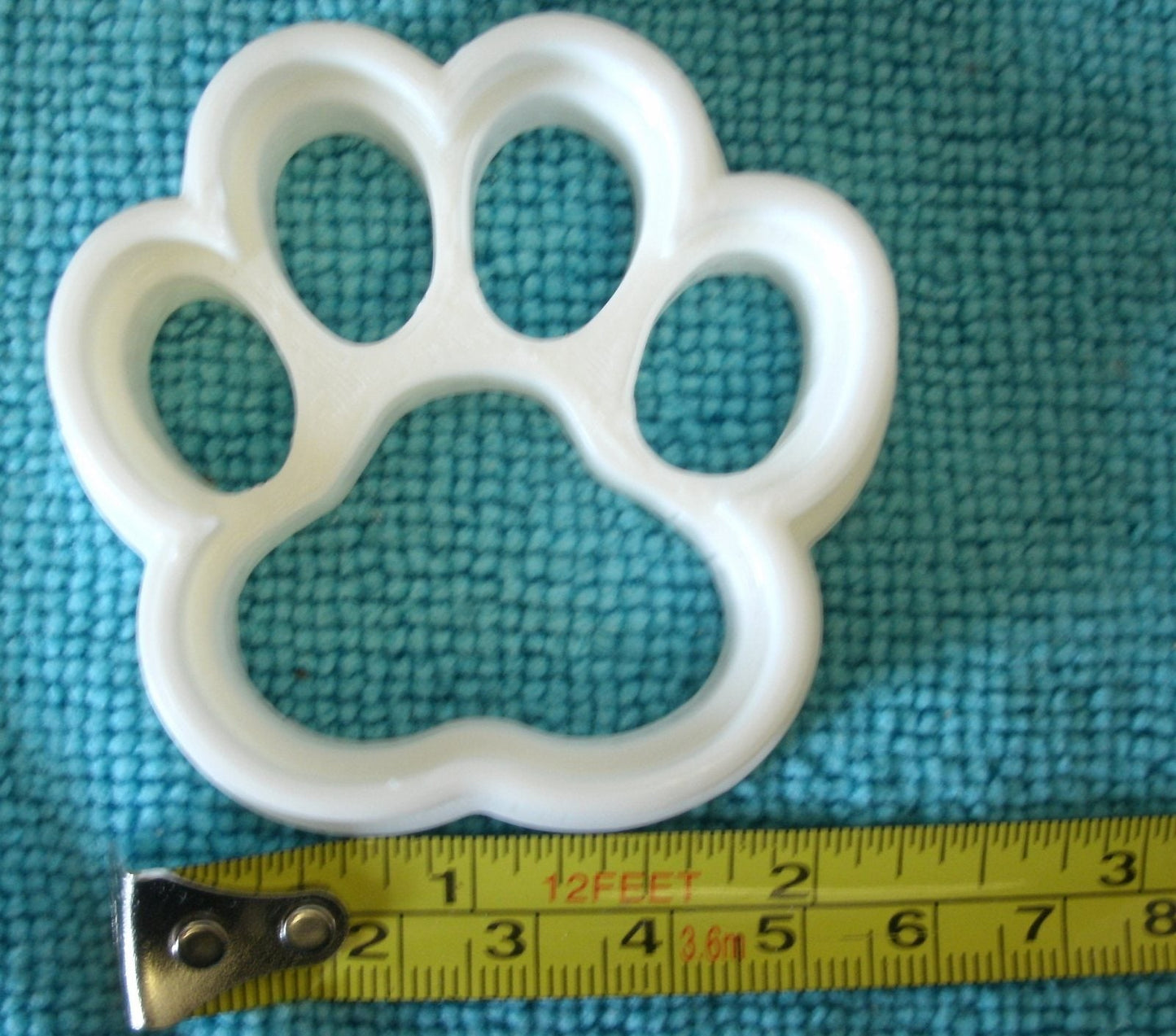 Paw Print Dog Cat Small Size Cookie Cutter Made in USA PR744