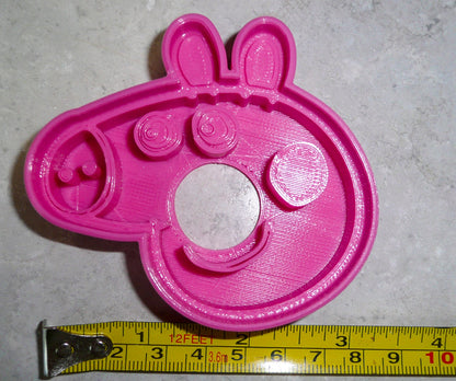 Peppa Pig Cartoon Novelty Character Baking Tool Cookie Cutter USA PR428